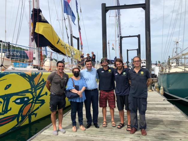 Recalada en Panamá de regata Clipper Round the World Yacht Race