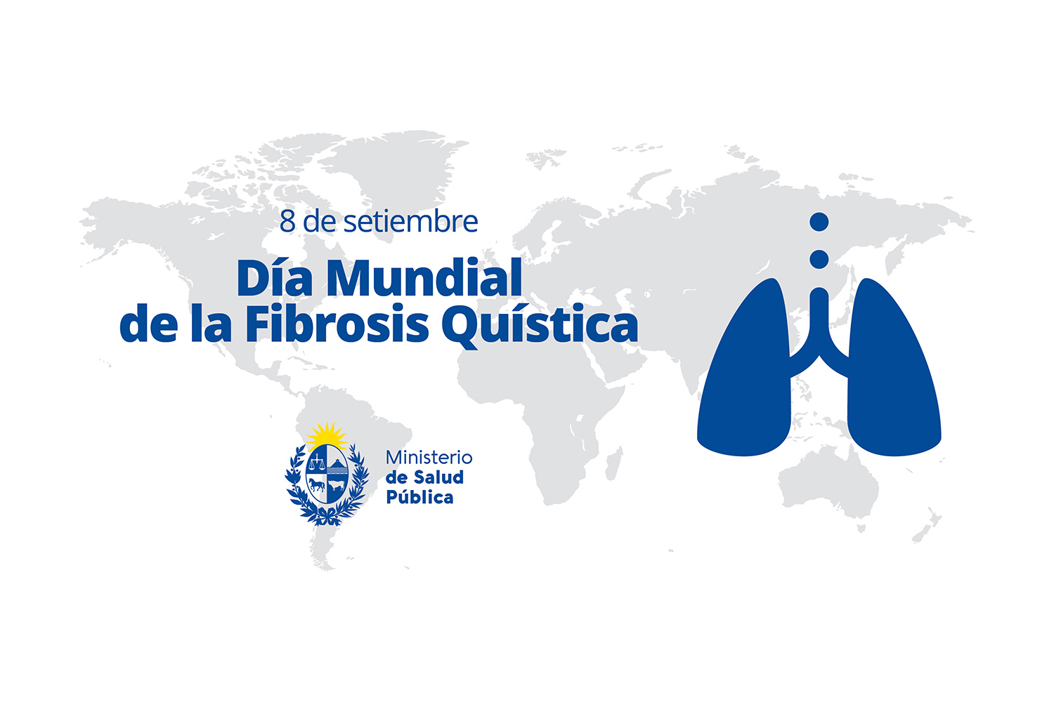 Placa Día de la fibrosis quistica