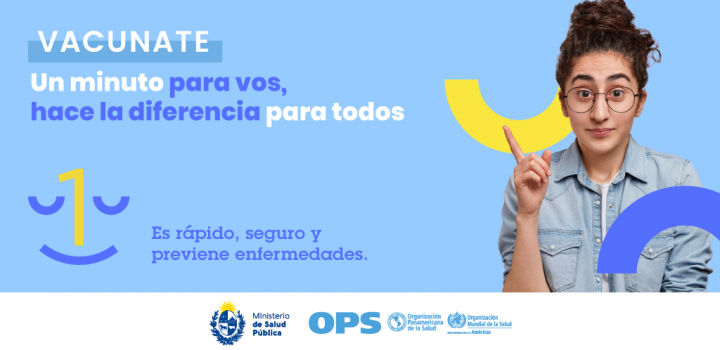 Imagen de la campaña Vacunate