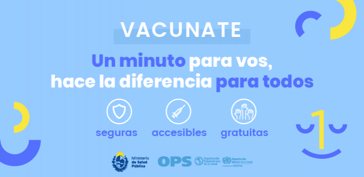 Imagen de la campaña Vacunate