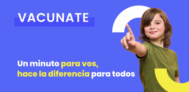 Imagen de la campaña Vacunate Imagen de la campaña Vacunate