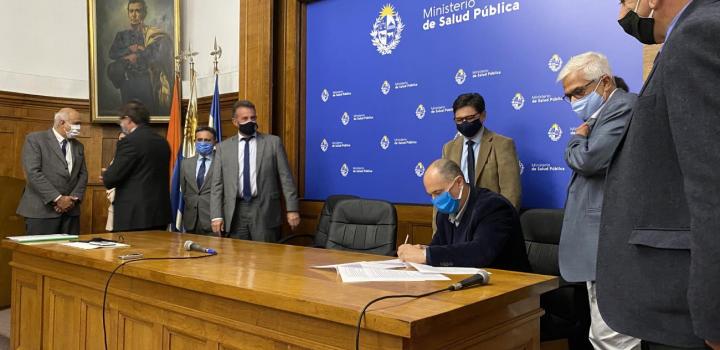 firma de acuerdo MSP ASSE FEPREMI