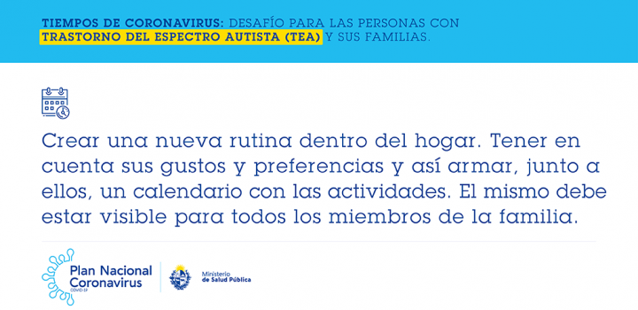 Crear una nueva rutina dentro del hogar