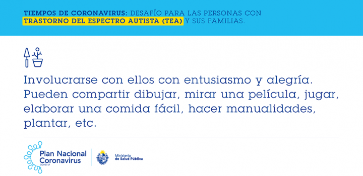 Involucrarse con ellos con entusiasmo y alegría