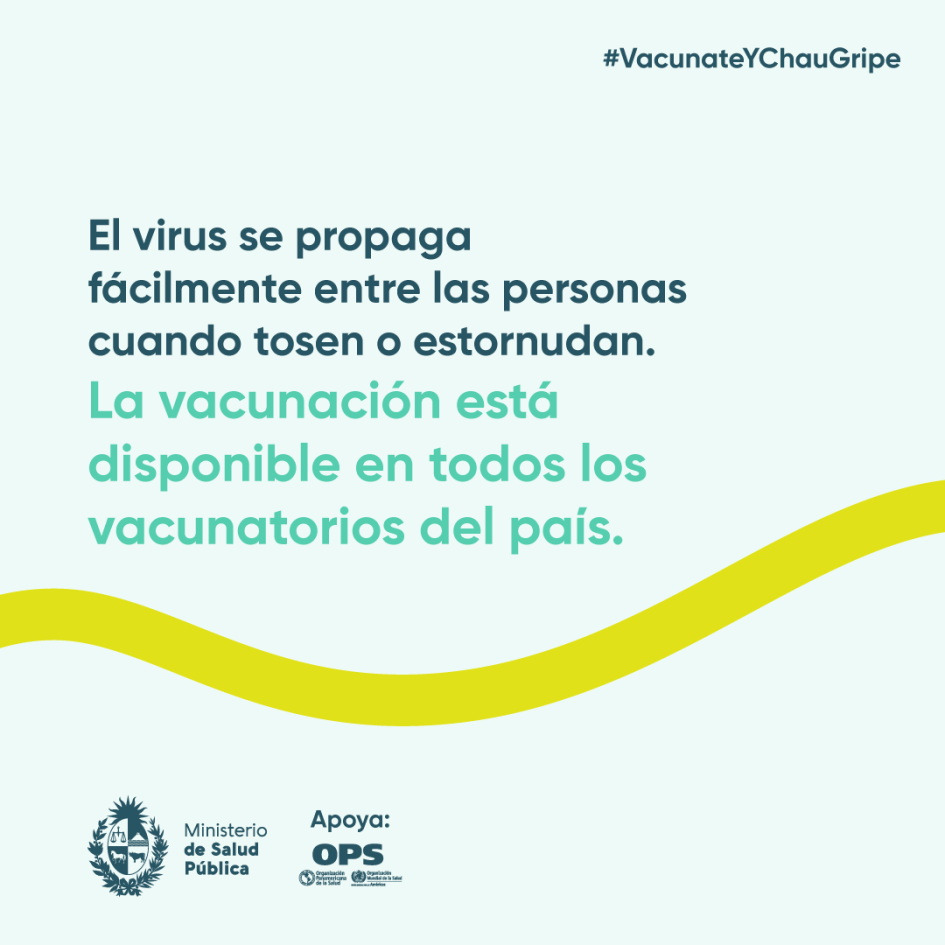 El virus se propaga al toser o estornudar. Vacunación disponible en todo el país. El virus se propaga fácilmente entre las personas cuando tosen o estornudan.