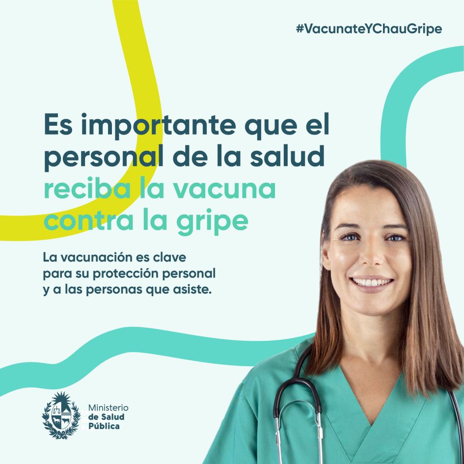 Protección del personal de salud. Que el personal de salud se vacune es clave para su protección personal y las personas que asiste.