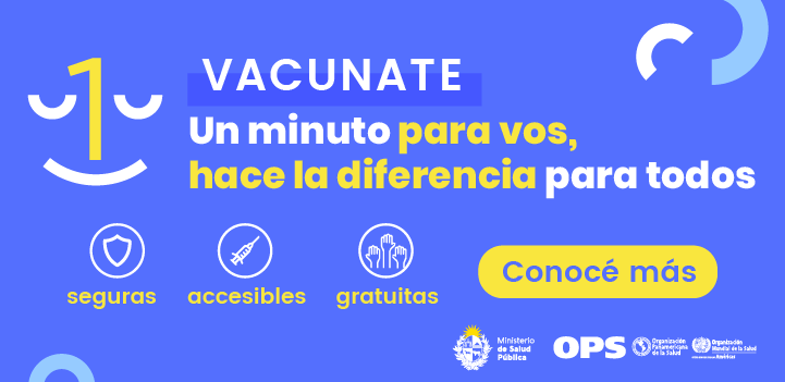 Imagen de la campaña Vacunate 