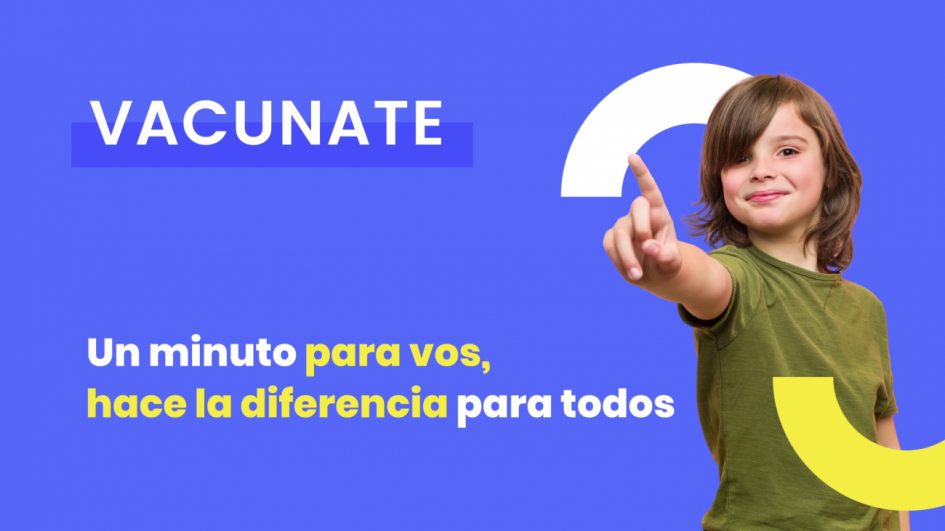 Imagen de la campaña Vacunate Imagen de la campaña Vacunate