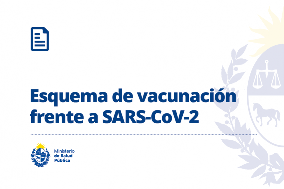 Placa Esquema de vacunación frente a SARS-CoV-2