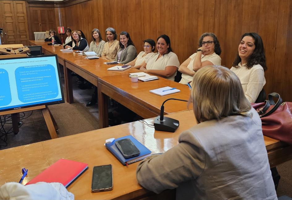 Reunión con la ministra y SIPIAV Reunión con la ministra y SIPIAV