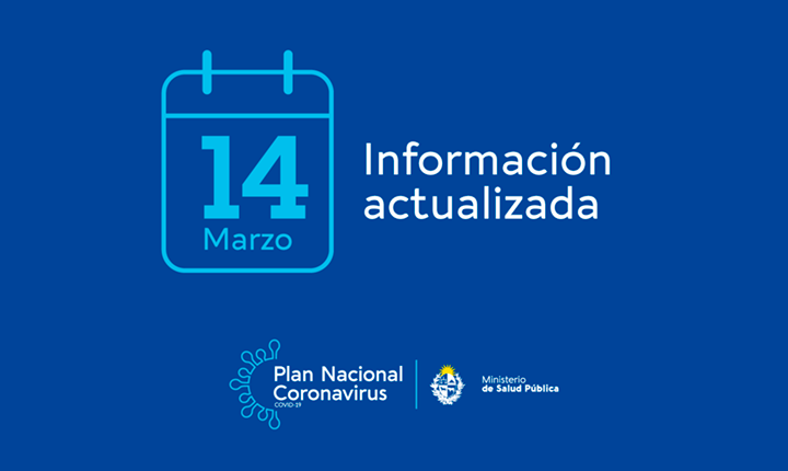 Información actualizada 14 de marzo