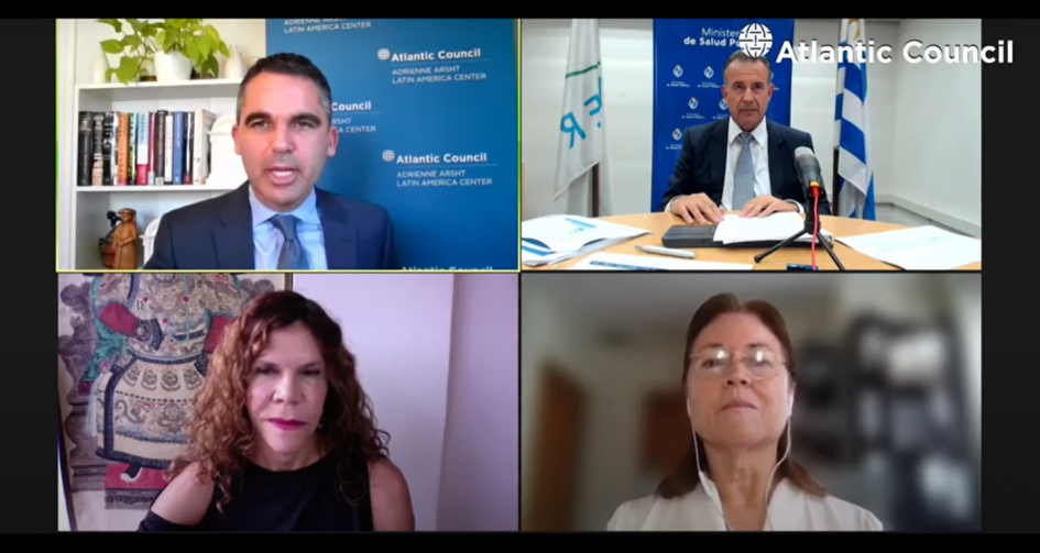 Ministro Salinas participa en Atlantic Council por zoom Ministro Salinas participa en Atlantic Council por zoom