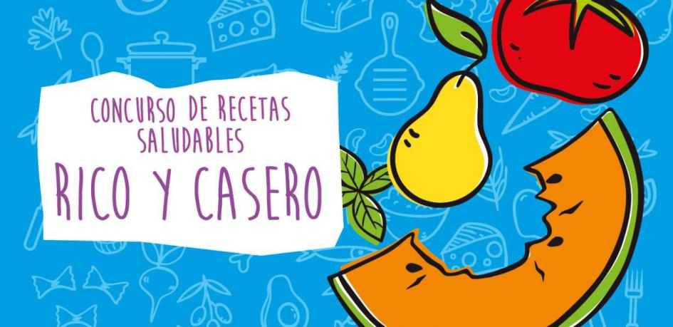 Afiche concurso rico y saludable