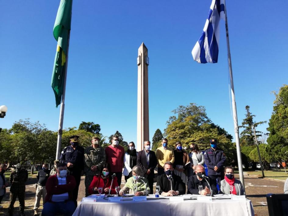 presentación campaña bilateral Uruguay Brasil