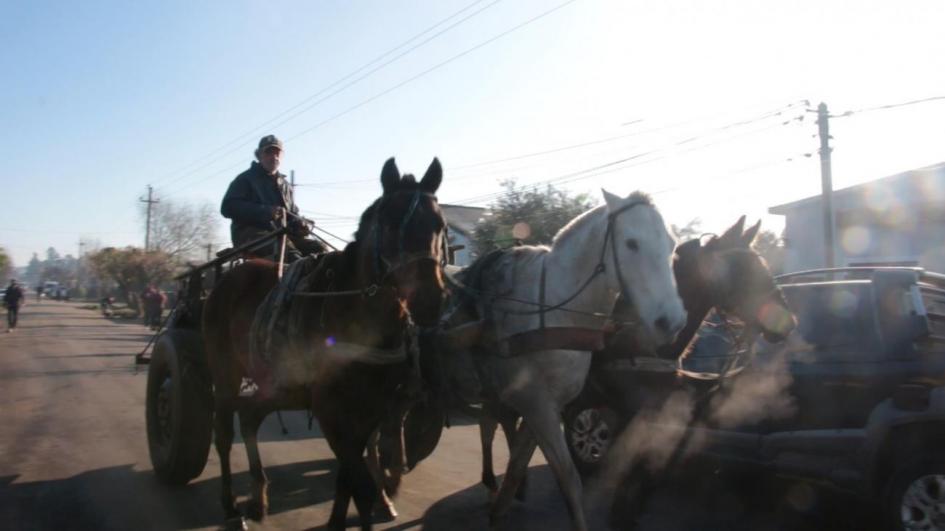 imagen de persona a caballo