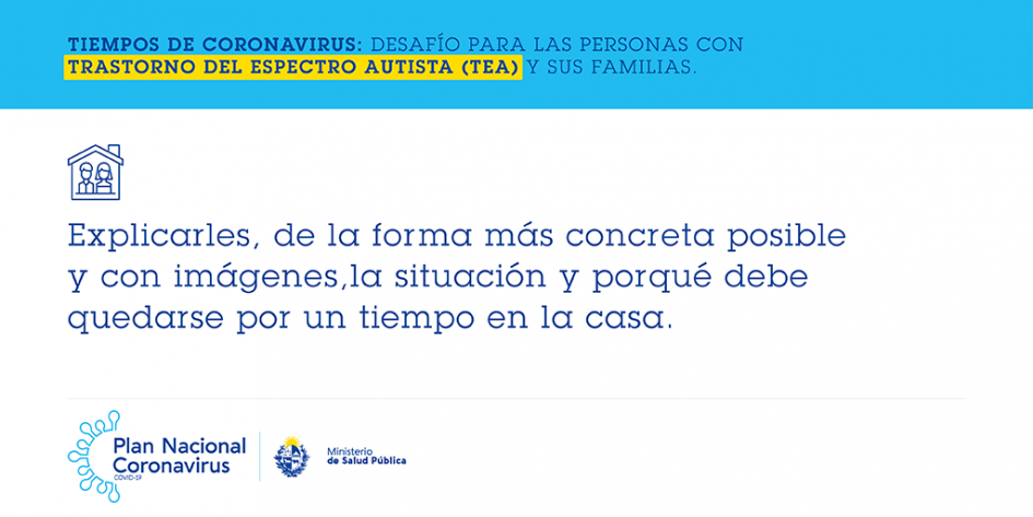 Explicarles porqué deben quedarse en casa Explicarles porqué deben quedarse en casa