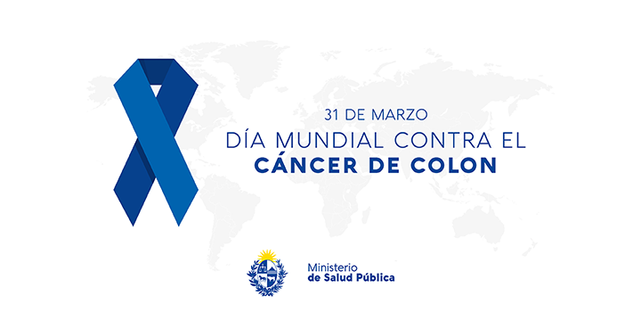 placa sobre día mundial del cáncer de colon