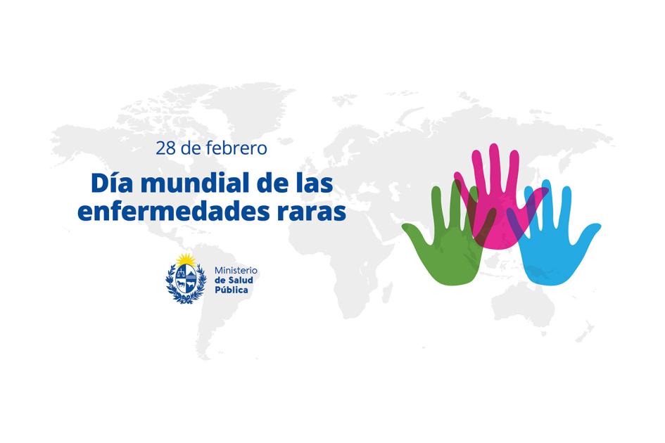 Día mundial de las enfermedades raras Manos de colores