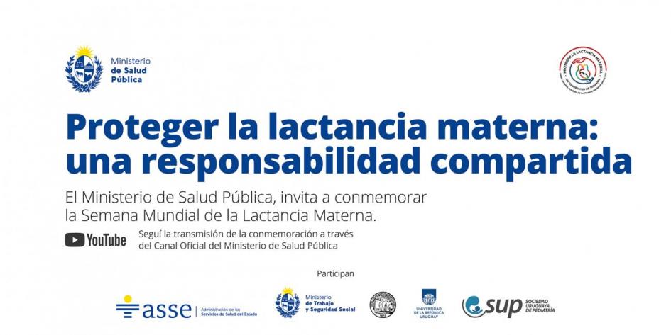 Placa sobre semana de lactancia materna Placa sobre semana de lactancia materna