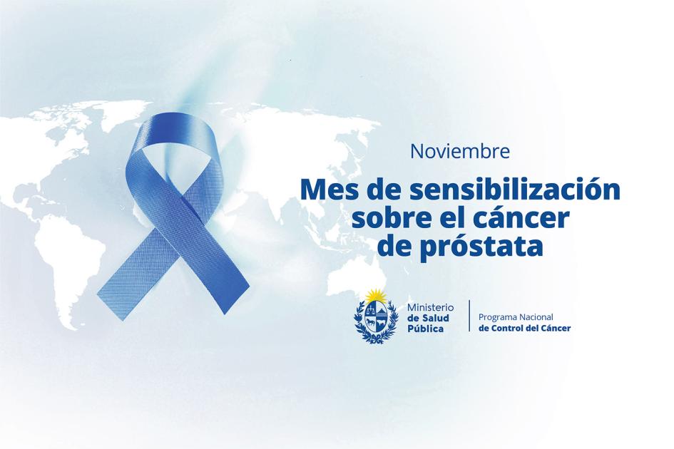 Placa conmemorativa de noviembre azul Mes de sensibilización sobre el cáncer de próstata