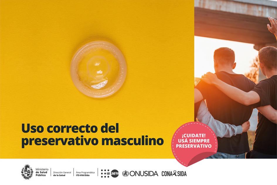 Uso correcto del preservativo masculino