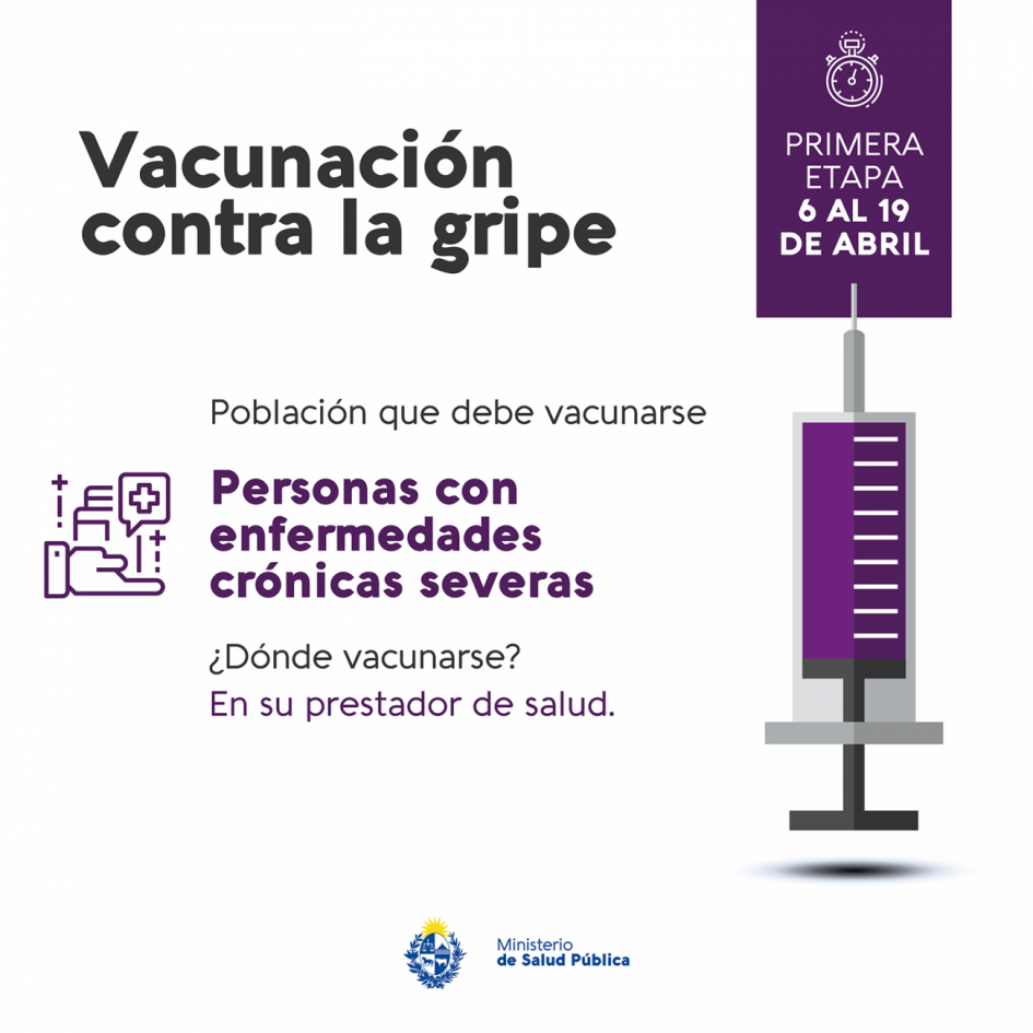 Vacunación personas con enfermedades crónicas severas Vacunación personas con enfermedades crónicas severas