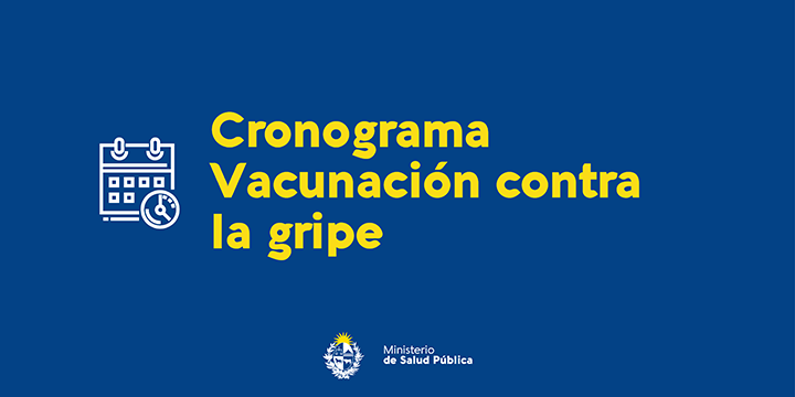 Cronograma vacunación antigripal segunda etapa