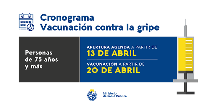 Cronograma vacunación antigripal segunda etapa Cronograma vacunación antigripal segunda etapa