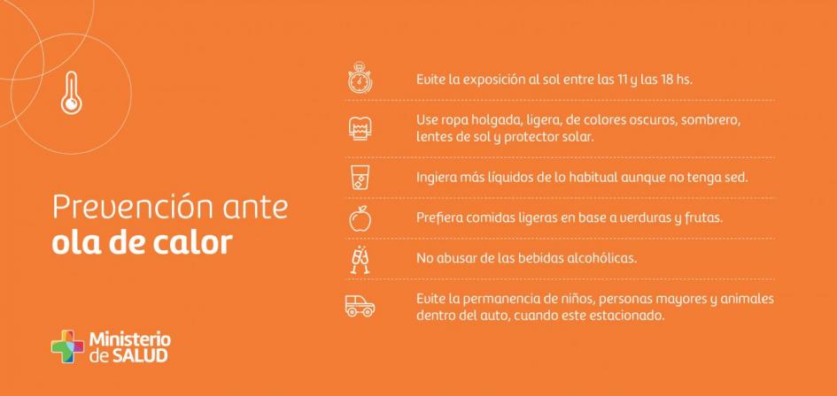 Prevención ante ola de calor