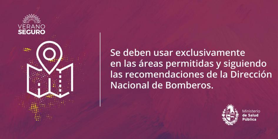 Uso de pirotecnia Uso de pirotecnia