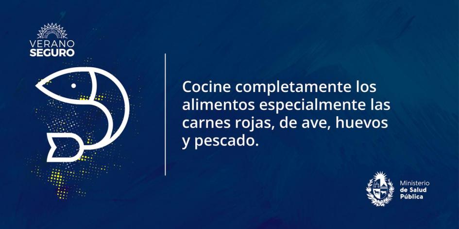 Cocine completamente los alimentos