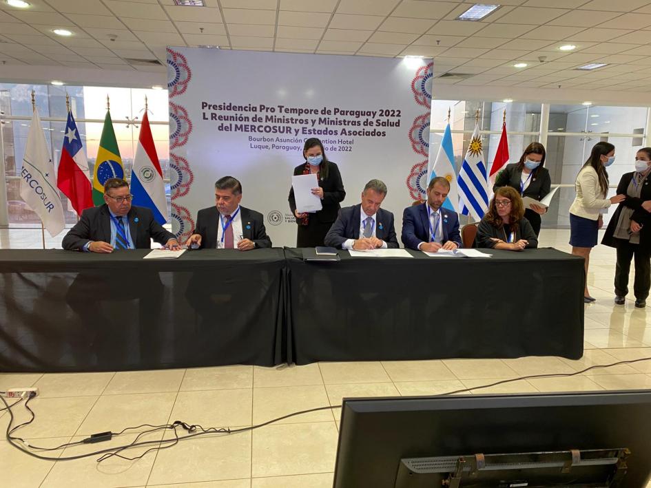 Ministros de Salud del Mercosur