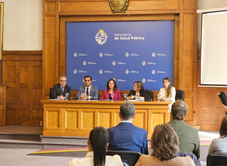Autoridades anunciando comienzo SVA Foto de autoridades anunciando comienzo SVA