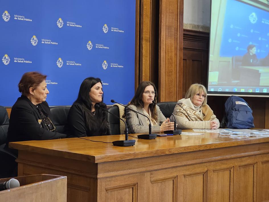 Foto de autoridades en presentación de avances en el Plan nacional de salud mental y adicciones Foto de autoridades en presentación de avances en el Plan nacional de salud mental y adicciones