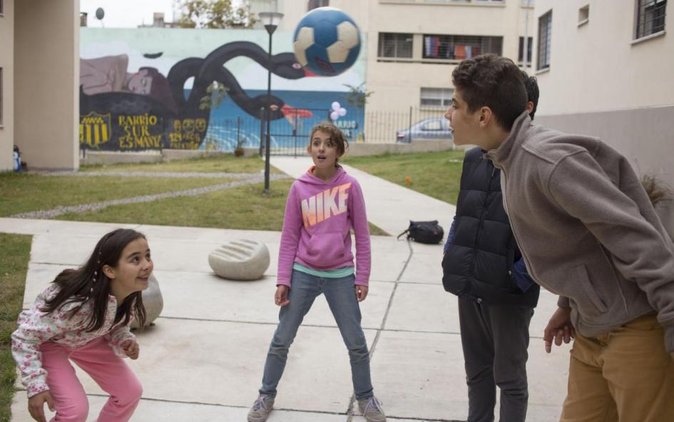 Niños jugando