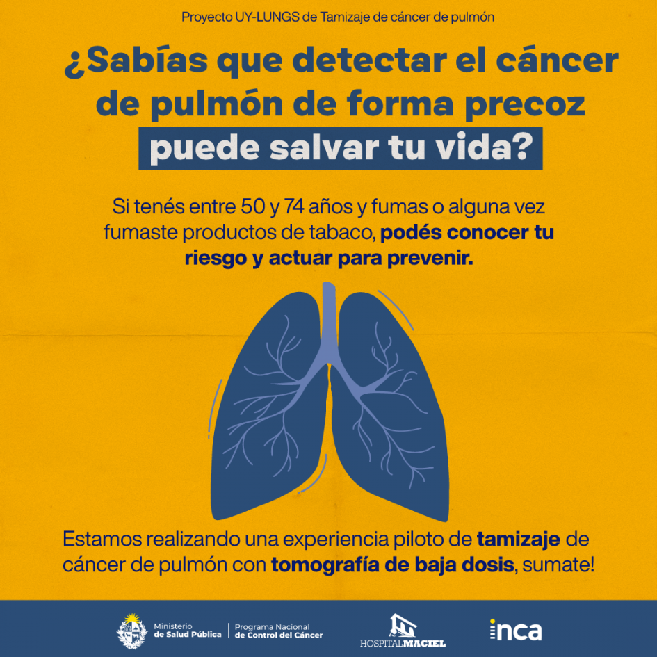 ¿Sabías que detectar el cáncer de pulmón de forma precoz puede salvar tu vida?