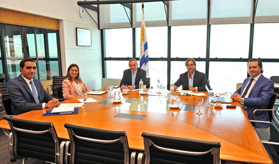 Autoridades del MSP reunidos con el presidente de la república Autoridades del MSP reunidos con el presidente de la república