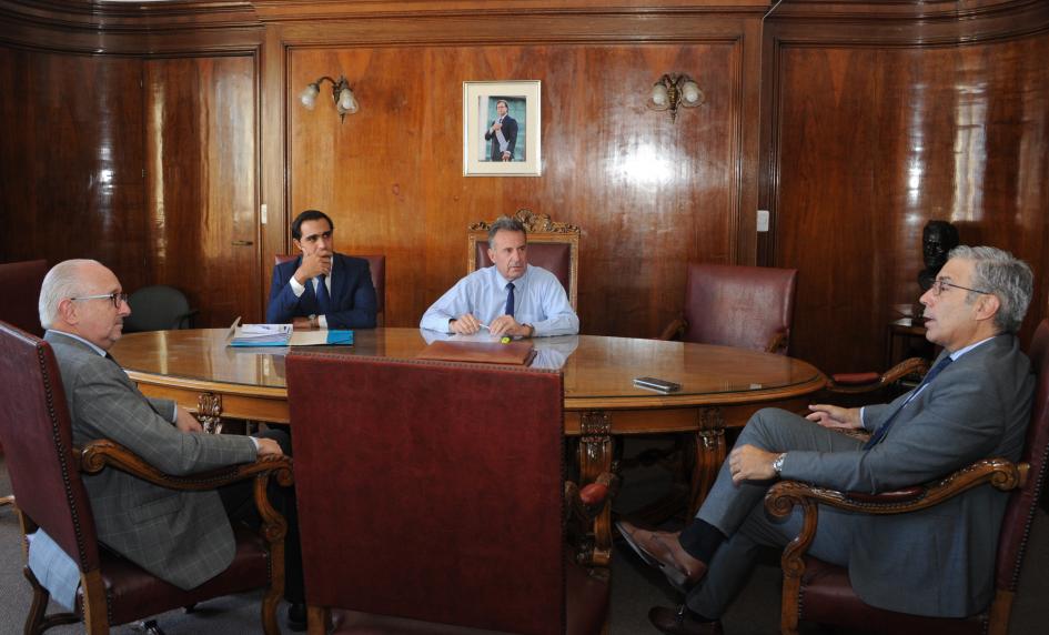 Reunión de autoridades del MSP y autoridades de ANEP Reunión de autoridades del MSP y autoridades de ANEP