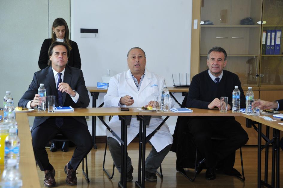 Autoridades en visita al Cudim Autoridades en visita al Cudim