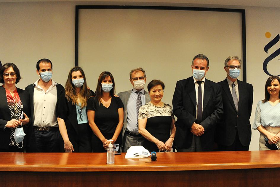 Ministro de Salud Pública y autoridades en acto FNR Ministro de Salud Pública y autoridades en acto FNR