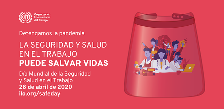 placa sobre día mundial de la seguridad y salud en el trabajo placa sobre día mundial de la seguridad y salud en el trabajo