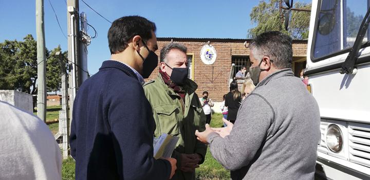 primera jornada de vacunación en los barrios primera jornada de vacunación en los barrios