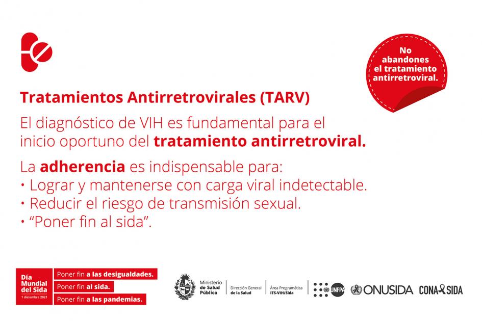 El diagnóstico de VIH es fundamental para el inicio oportuno del tratamiento antirretroviral