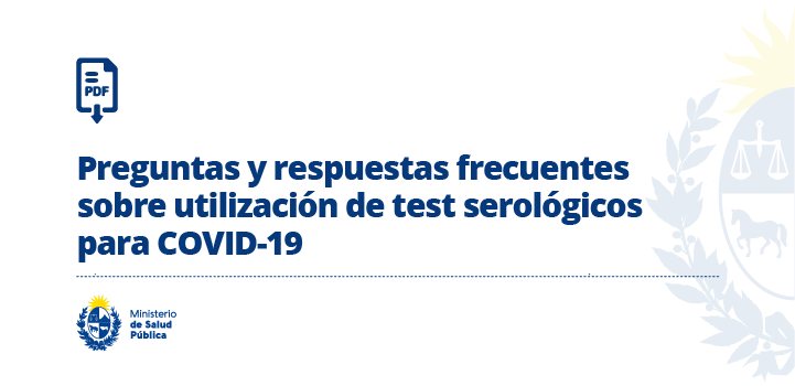 Preguntas sobre test serológicos