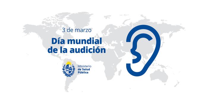 Placa día mundial de la Audición 