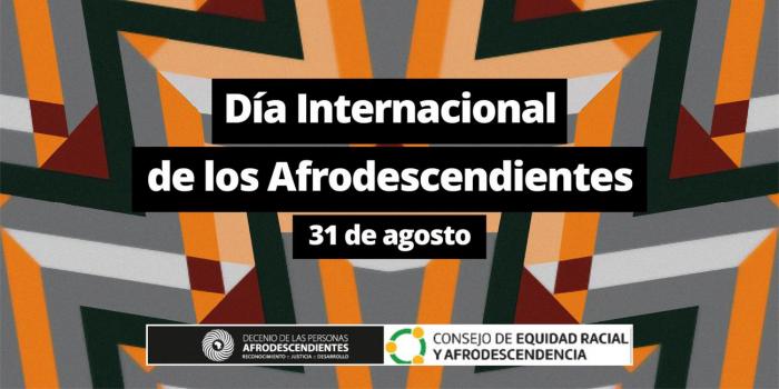 Placa por el día del afrodescendiente Placa por el día del afrodescendiente