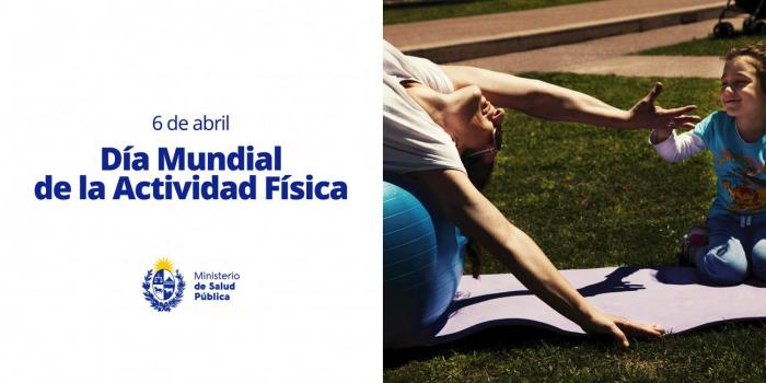 Placa Dia mundial de la actividad física