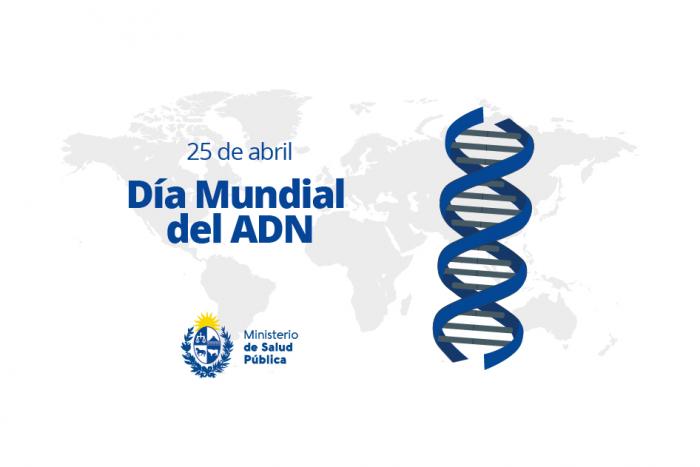 Placa por el Día Mundial del ADN