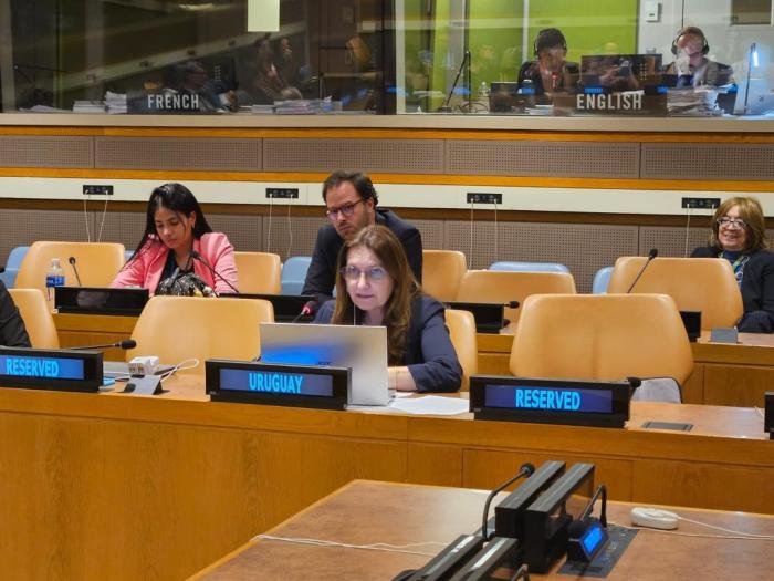 Karina Rando en reunión de ministros del sur Karina Rando