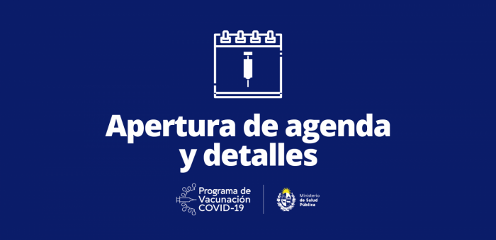 Apertura de agenda y detalles